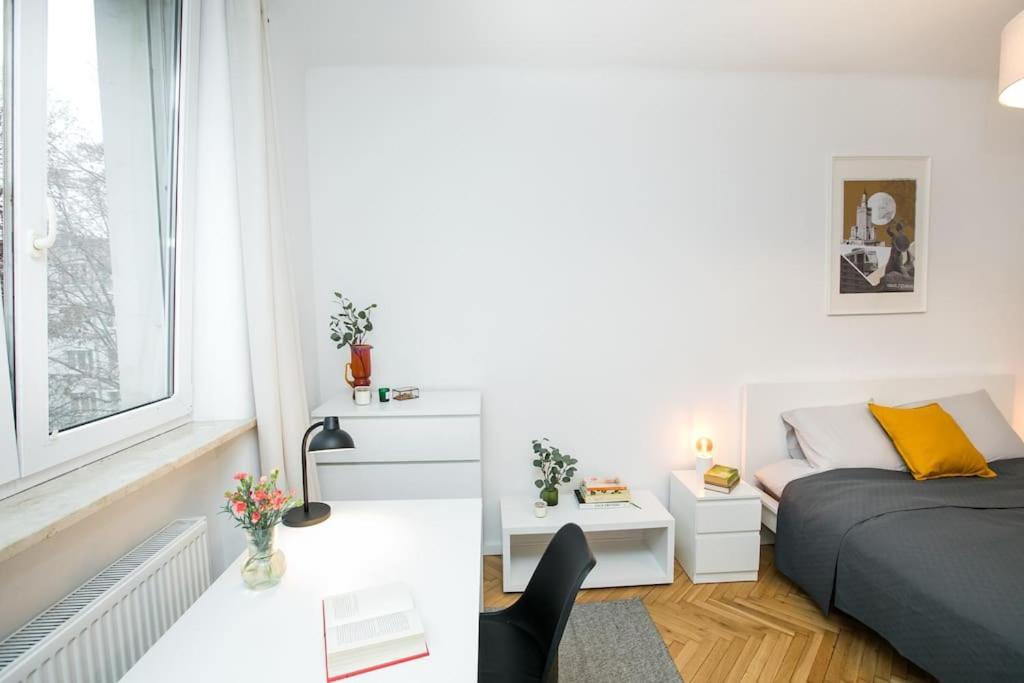 Cozy, Fully Equipped Apartment In Mokotow District Warsawa Bagian luar foto